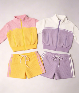 2026 European and American Retro Hooded Casual Waist-Cinching Slimming Letter Print Set for Fashion-Forward Women - Product Image 1