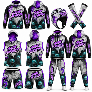 Low Prices Custom Sublimation Designs 7v7 <b>Football</b> Uniform Set Top Quality Latest Style <b>Light</b> Weight Sports wear Uniform - Product Image 6
