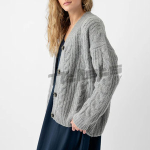 Cardigans pour femmes, couche extérieure décontractée et tendance avec une texture confortable, choix intemporel - Product Image 4