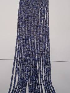 ลูกปัดไอโอไลต์ธรรมชาติคุณภาพสูงทรงรอนเดลเหลี่ยมเพชรพลอย ทำด้วยมือ ราคาขายส่ง ขนาด 4 มม.-4.5 มม. สำหรับทำเครื่องประดับ - Product Image 3