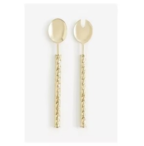Luxury Dining <b>Salad</b> Serving Set Metal Buffet <b>Tools</b> for Hotels and Resorts - Product Image 6