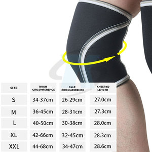 Genouillères respirantes et réglables pour l'entraînement sportif, le travail en extérieur, soutien du genou, durables, confortables, adaptées à un usage quotidien - Product Image 5