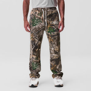 Conjunto Deportivo Personalizado con Logotipo, Transpirable, 100% Algodón, Estampado de Camuflaje Real Tree por Sublimación, Sudadera con Capucha Extra Grande con Cremallera y Pantalones Deportivos para Invierno - Product Image 4