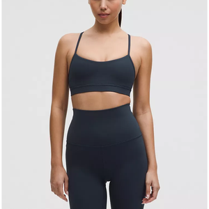 Ropa Deportiva Activa para Mujer, 2 Piezas, Pantalones de Yoga de Spandex/Nylon, Top Deportivo con Espalda Cruzada, Shorts con Estampado Animal, Transpirable - Product Image 1