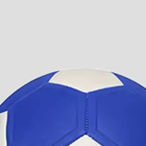 High Quality <b>Hand</b> <b>Stitched</b> Kids Football Blue & White PU Soccer Ball Professional <b>Hand</b> <b>Stitched</b> PU Soccer Ball Made In Pakistan - Product Image 3
