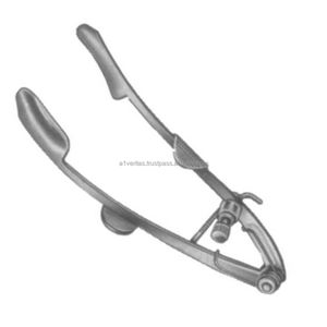 ชุดเครื่องมือผ่าตัดจักษุวิทยาชั้น8ซม. สแตนเลส A-1 Veritas Lister-Burch Eye spectulas - Product Image 3