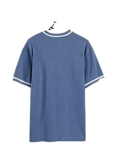 2023 vente chaude col rond maille couleur unie hommes t-shirts grand et grand logo personnalisé t-shirts respirant et sublimation tee sh - Product Image 2