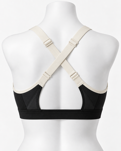 Soutien-gorge de sport grande taille personnalisé à maintien élevé, fermeture avant, dos croisé, séchage rapide, vêtements de sport pour femmes, marque privée OEM - Product Image 2