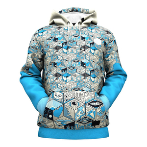 Servicio OEM al por Mayor, Sudadera con Capucha para Hombre, Diseño Personalizado con Impresión Completa, Sudadera con Capucha Sublimada en 3D - Product Image 1