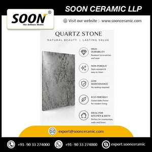 SOON CERAMIC LLP Marbre DOVER WHITE CHISEL Calcite Grande dalle polie Design moderne écologique Modèle 3D pour mur de salon - Product Image 6
