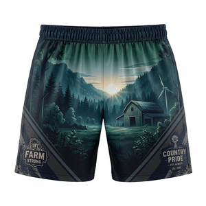 Pantalones Cortos Deportivos Profesionales para Fútbol, Diseño Sublimado Personalizable, Secado Rápido, Tela Cómoda para Deportes - Product Image 1