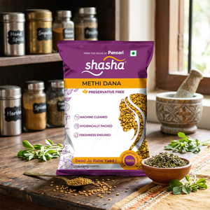 Shasha Whole Kasuri Methi 100g Feuilles de fenugrec séchées de qualité supérieure - Product Image 4