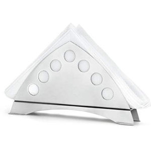 ที่วางกระดาษเช็ดปากสแตนเลสคุณภาพสูงสำหรับโต๊ะอาหาร ที่ใส่กระดาษทิชชูทันสมัยสำหรับใช้ในครัว โรงแรม และบ้าน - Product Image 2