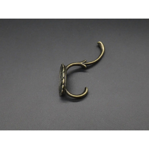Rustic Brass <b>Wall</b> Hooks Elegant Design Durable Hanger For Towels <b>Clothes</b> Keys Kitchen Bathroom Organizer Rustic Brass <b>Wall</b> Hooks - Product Image 5