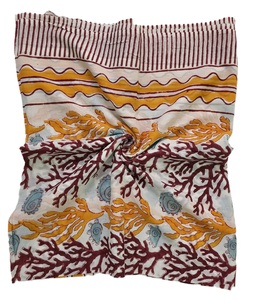 Traditional Indian Print <b>Sarong</b> Soft Cotton Beach Cover Up for Women Elegant Cotton Beach <b>Sarong</b> Floral Print Swimwear Cover UP - Product Image 5
