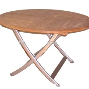 Mesa de comedor Rectangular de diseño moderno de alta calidad, madera maciza con tapa de vidrio, muebles de exterior para Banquete de cocina de Vietnam - Product Image 5