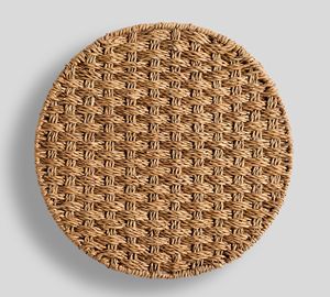 Handmade <b>round</b> seagrass placemat for your party made in Vietnam with best price - Product Image 1