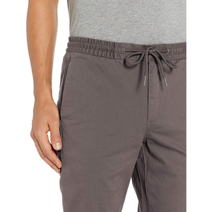 <b>Men's</b> Blue Casual Jogger Pants Elastic Waist Lightweight Polyester Cotton Breathable Side Pockets Spring Wear - Product Image 4