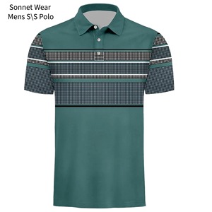 Polos de manga corta para hombre, corte casual - Product Image 5
