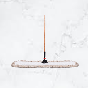 KSR <b>Flat</b> Dust <b>Mop</b> Head Reusable Self Wringer Eco friendly Durable Floor Cleaning Replacement Pad with High Absorbency Fibers - Product Image 1