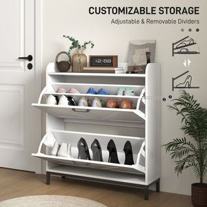Shoe Cabinet Durable and Stylish Shoe Racks for Organizing Your Footwear Collection - Product Image 2
