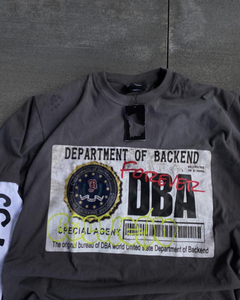 เสื้อยืดสตรีทแวร์ลายกราฟิกพิมพ์ลาย ผ้าฝ้าย 100% เนื้อหนา สองชั้น แขนยาว ล้างสีแบบแอซิดวอช - Product Image 3