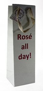 Bolsas de Regalo Ecológicas con Diseño de Logotipo Personalizado a Precio de Mayoreo, Bolsas de Papel para Botellas de Vino con Impresión Metálica Dorada - Product Image 2