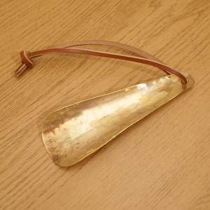 Unique Brass <b>Shoe</b> Horn Stylish <b>Shoe</b> Helper Tool For Easy Wearing <b>Shoes</b> And Modern Home <b>Accessories</b> - Product Image 4