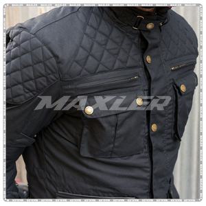 Blouson moto court en textile Urban Fit, production OEM pour usage commercial - Product Image 5