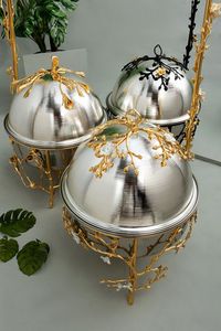 Réchaud de buffet moderne en acier inoxydable pour mariage, fête d'anniversaire ou autres événements. - Product Image 3