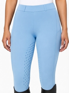 Leggings d'équitation taille haute pour femmes, respirants, avec grip en silicone, flexibles, pour l'entraînement équestre - Product Image 4