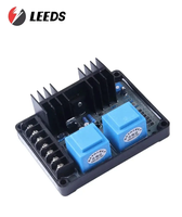 Régulateur de tension AVR pour générateur diesel triphasé LEEDS DX-7E GB140 avec matériaux en plastique et en cuivre, courant nominal 35A