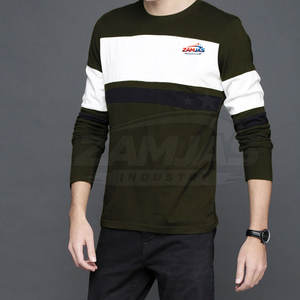 T-shirt à manches longues de haute qualité, t-shirt le plus vendu pour hommes, t-shirt à manches longues uni pour adultes - Product Image 4