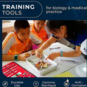 Altomme Instruments - Juego de Instrumentos Oftálmicos Profesionales para Microcirugía Ocular, Kit de Pinzas de Precisión, Autoclavables, Reutilizables, CE - Product Image 4