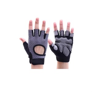 Sports Athletic Workout Weightlifting Anti-Slip Breathable Half Finger Outdoor Fitness Gym Gloves Spandex Cycling Powerlifting - Product Image 3