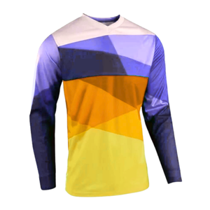 Maillot de Ciclismo Reversible Sublimado en Múltiples Colores, Manga Larga, Unisex, Verano, Personalizado, Estampado, para Bicicleta de Montaña - Product Image 1