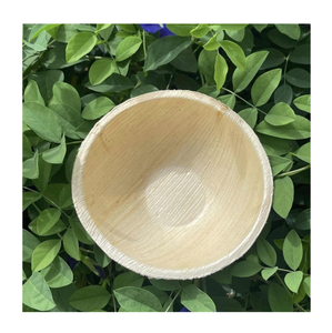 Assiettes en feuilles de palmier compostables, forme ronde, 100% naturelles, assiettes en areca pour un usage quotidien ou pour des événements - Product Image 1