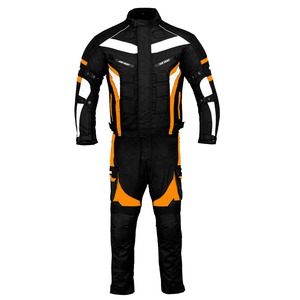 Cordura Printed Motorcycle <b>Racing</b> <b>Jacket</b> and Trousers Set XL Waterproof Breathable Windproof Full Sleeve Custom Logo Unisex - Product Image 3