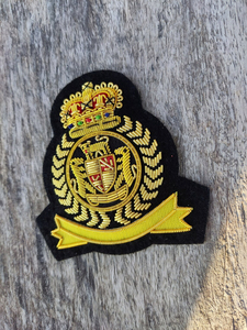 Custom Fabric Logo Badge Embroidered Badges <b>Sew</b> on Embroidery With Iron on for Clothing Woven Badges - Product Image 3