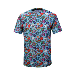 T-shirt homme camouflage en tissu de haute qualité avec logo personnalisé, impression par sublimation, coton/polyester, meilleure qualité, prix bas. - Product Image 6