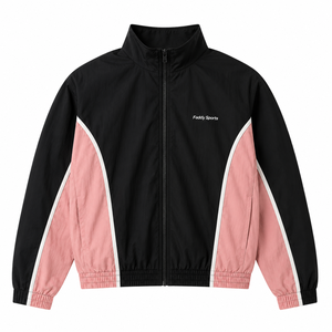 Veste coupe-vent légère et imperméable personnalisée, à blocs de couleur, pour hommes et femmes, pour le sport de plein air, la course à pied, vente en gros, streetwear unisexe - Product Image 2