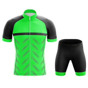 Ensemble de maillot de cyclisme personnalisé de qualité supérieure et respirant, nouveau modèle, anti-bactérien, séchage rapide, 100% polyester - Product Image 5