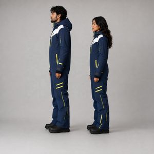 Traje de Esquí Ligero con Capucha Unisex Personalizado, Impermeable 10,000mm, Cortavientos, Transpirable, Chaqueta y Pantalones de Nailon para Nieve, Marca Privada OEM - Product Image 4