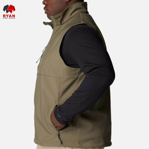 Chaqueta Softshell de Diseño Personalizado Ryan Pro Gear para Hombre, Tejido Cómodo y Transpirable con Cierre de Cremallera y Logotipo Personalizado - Product Image 3