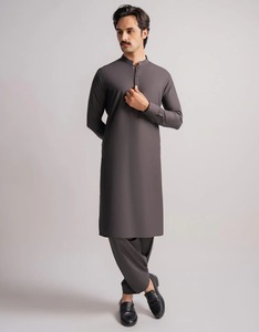 Elegant High-quality Formal Indian Traditional Cotton Shalwar Kameez for Men | Party Wear & <b>Wedding</b> Events Wrinkle-Free - Product Image 1