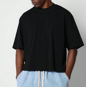 Camisetas Ligeras para Hombre con Estampado Puff, Color Personalizado, Diseño Sólido, Suaves, Teñidas, de Secado Rápido, Transpirables, Cuello Redondo, Manga Corta - Product Image 3