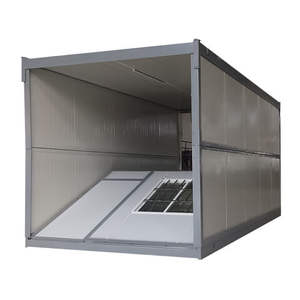 Casa Contenedor Plegable Glamni de 40 pies, 2 Dormitorios, Diseño Moderno de Mediados de Siglo, Expandible y Móvil, para Uso en Oficinas, Edificios y Apartamentos - Product Image 1