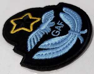 Badges rembourrés personnalisés en polyester tissé 3D de qualité écologique avec motif étoile brodé et gaufré à la machine, personnalisation au Pakistan - Product Image 6