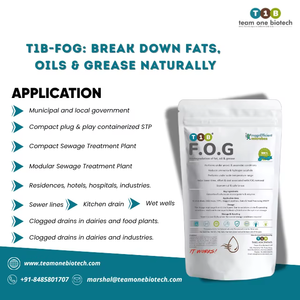 Bloc Microbien à Libération Lente T1B FOG pour l'Entretien des Filtres à Graisse, la Dégénération du FOG, le Contrôle des Odeurs et le Traitement des Eaux Usées - Product Image 5