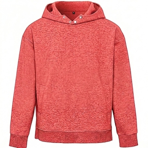 Men Heavyweight Woven Silk Screen Printed <b>Hoodies</b> Heavyweight Solid Winter Hoodie 100% Cotton Oversized Regular - Product Image 6